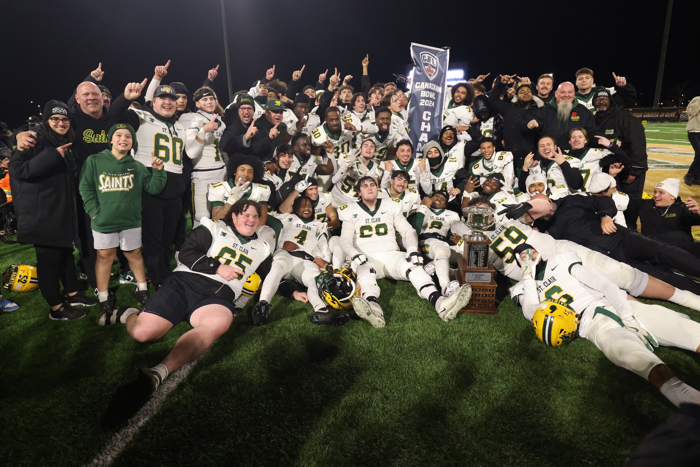 Football Makes History by Winning CJFL National Championship