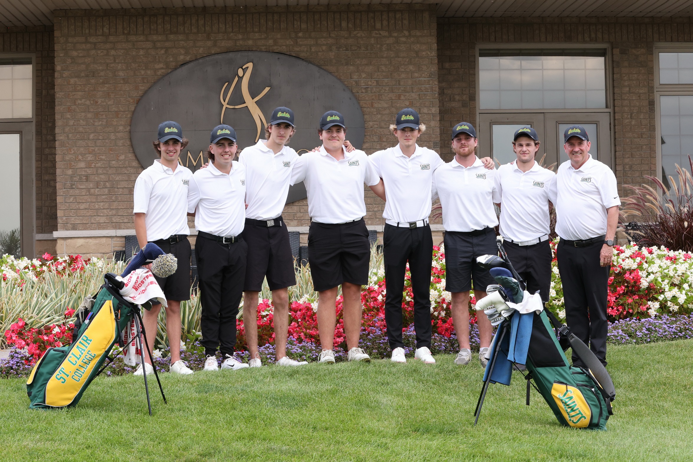 Saints Golf Teams Off to Good Start at Championships
