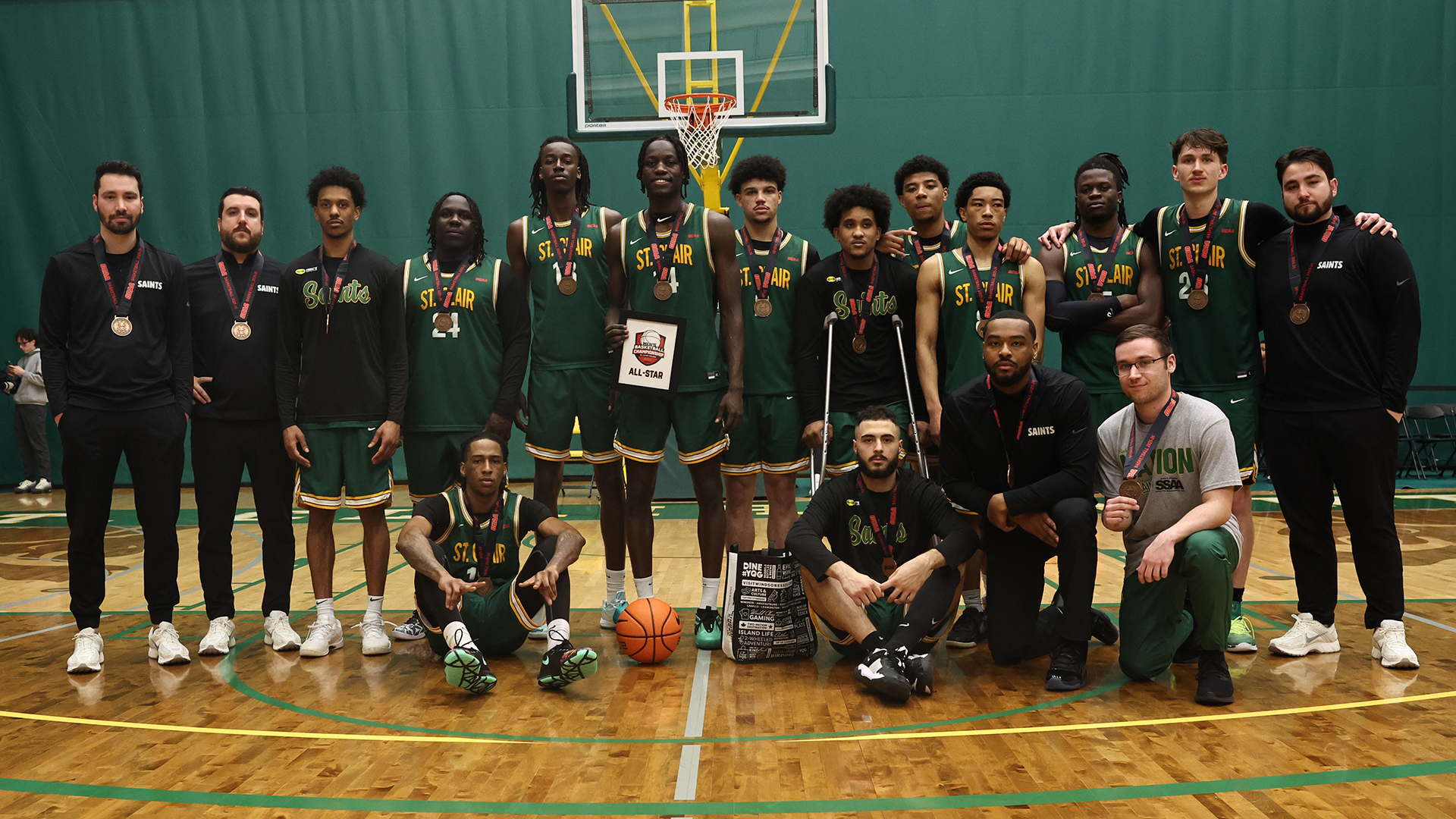 Men's Basketball Win OCAA Bronze Medal
